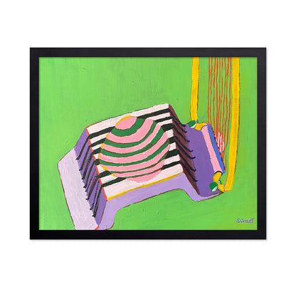 Abstract Accordion Detail