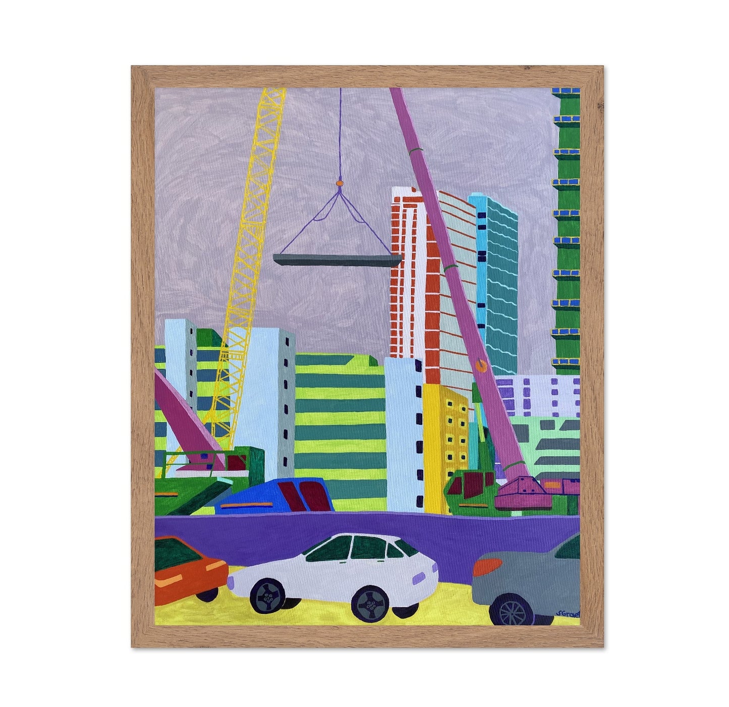City Construction Scene