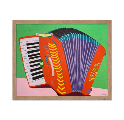 Colorful Accordion