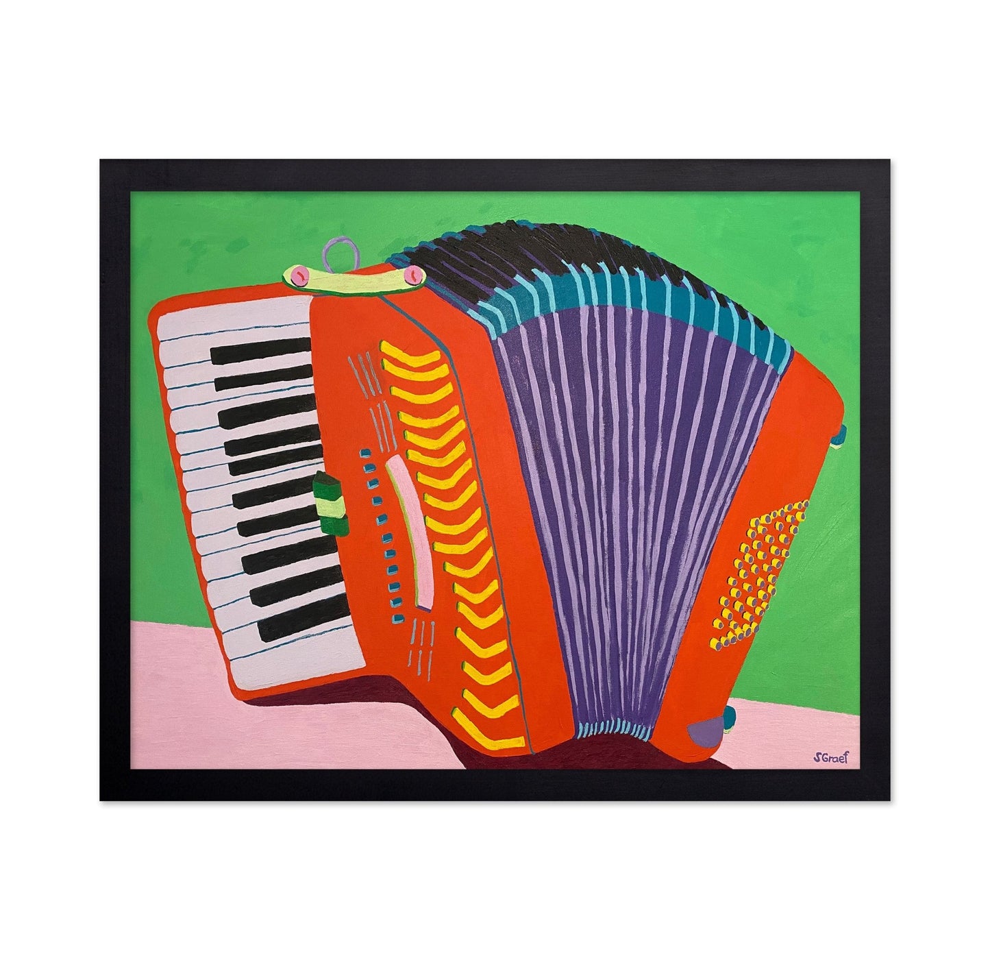 Colorful Accordion
