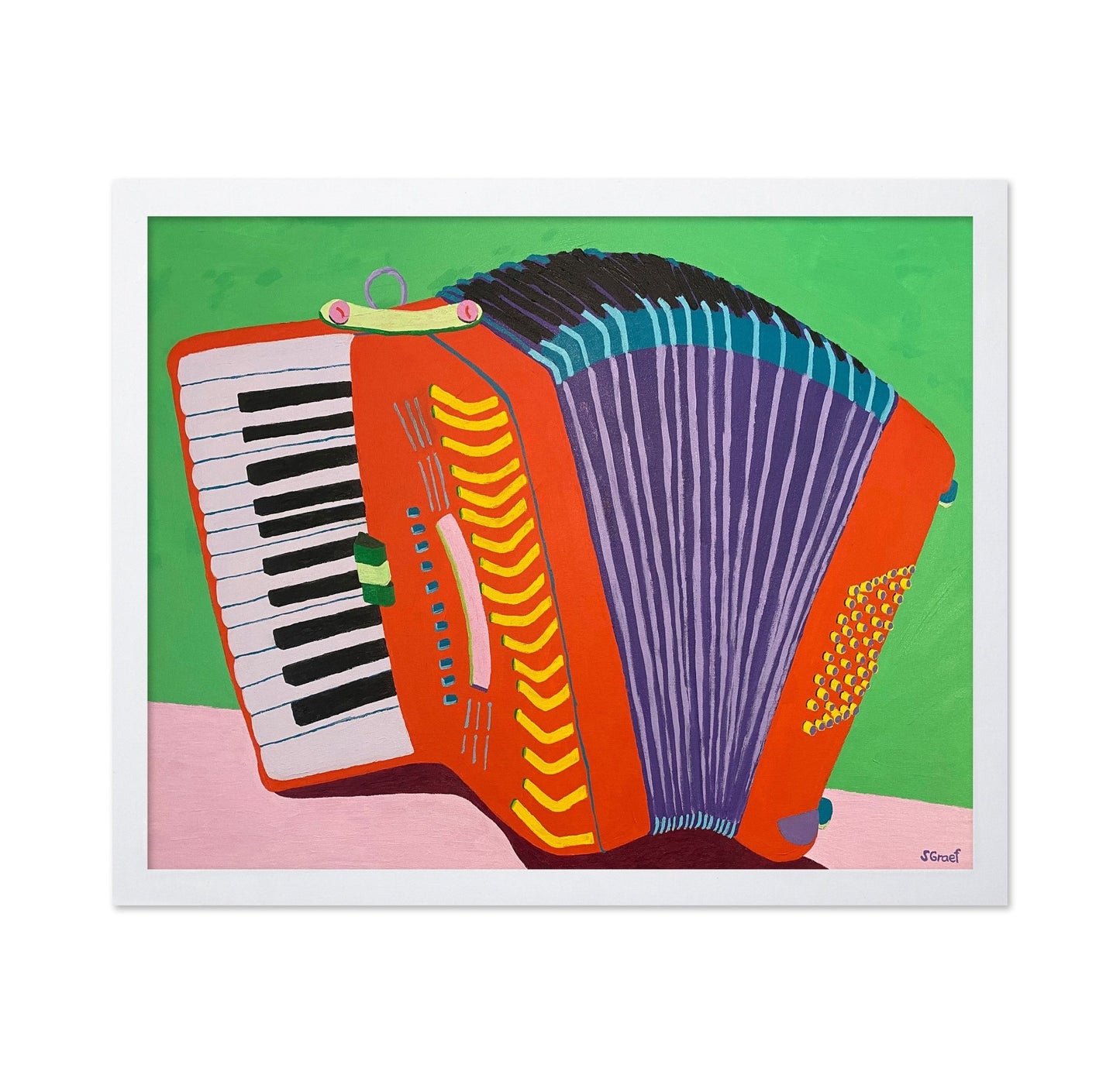Colorful Accordion
