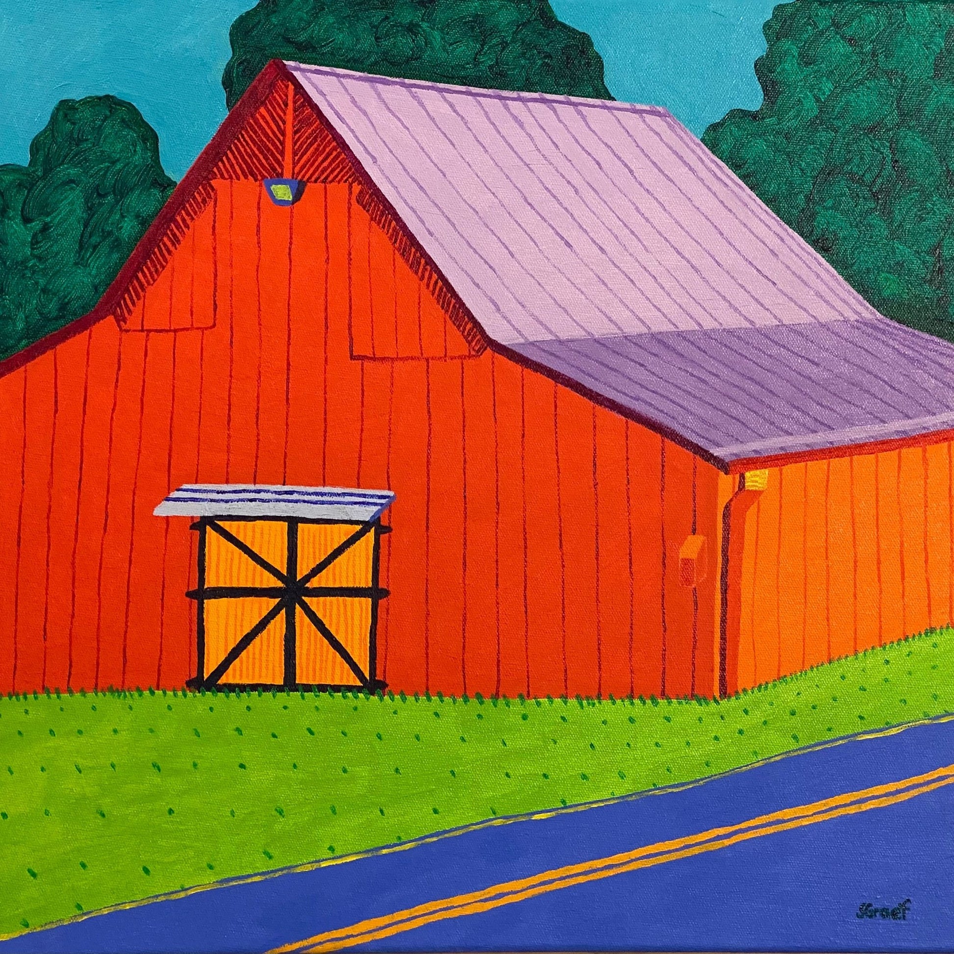 Red Barn Roadside