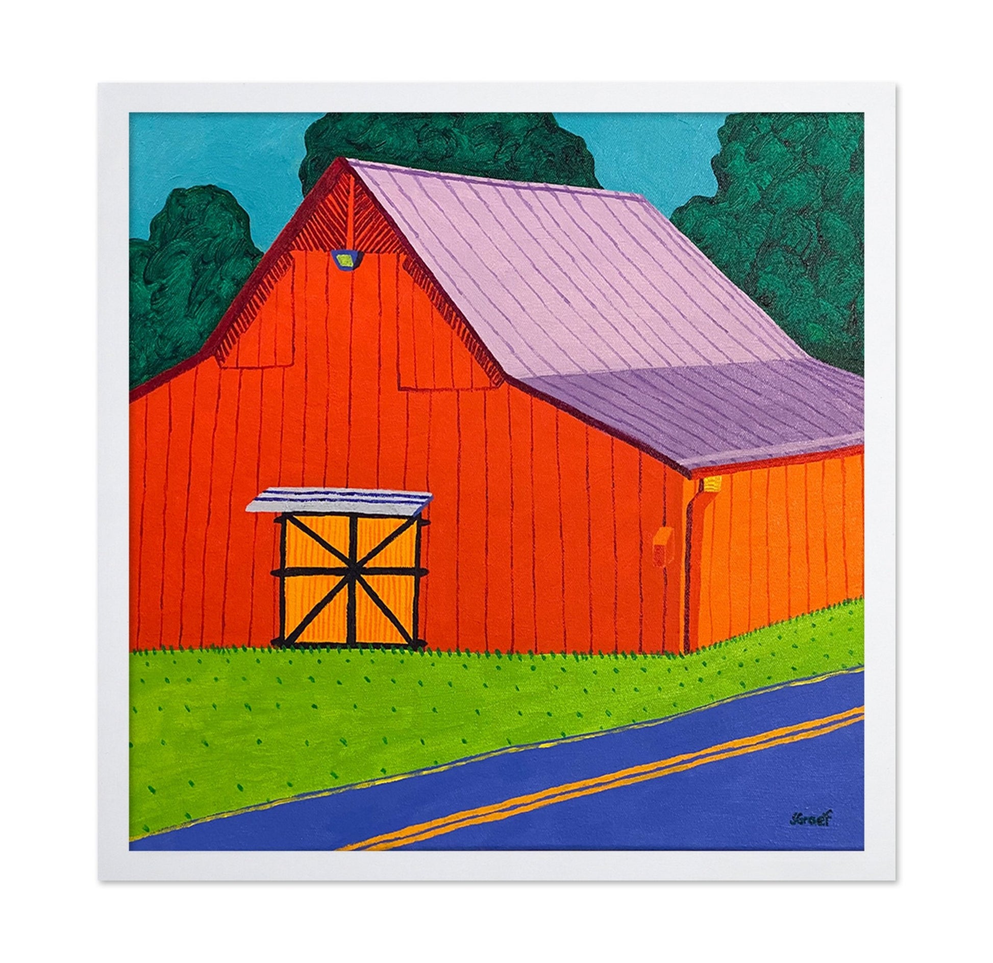 Red Barn Roadside