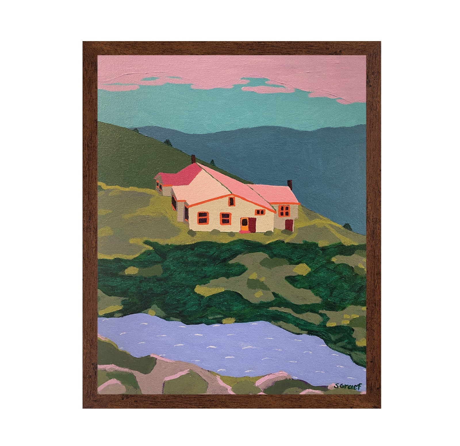 Hilltop Cottage View