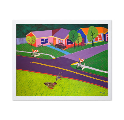 Suburban Duck Crossing