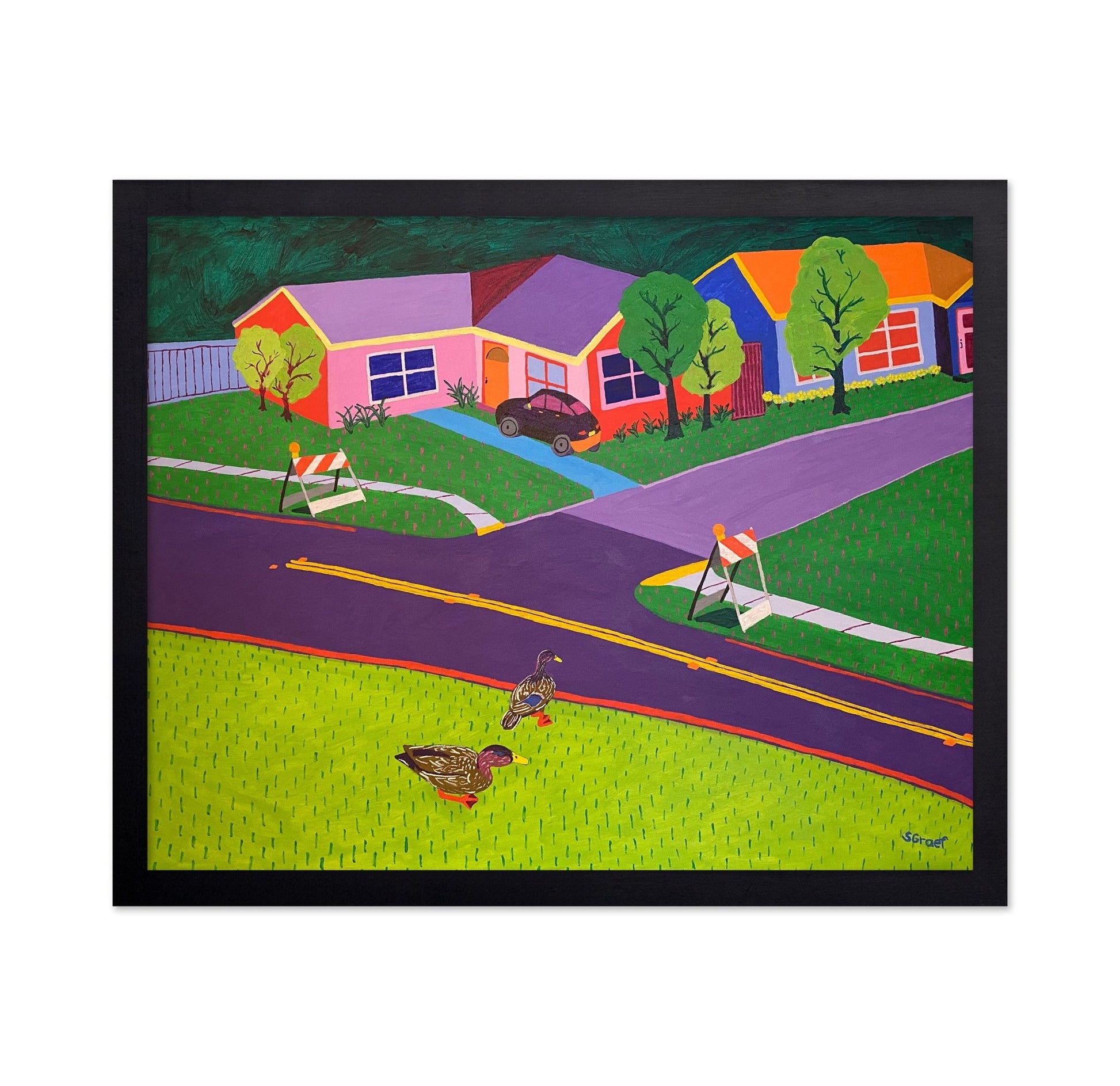 Suburban Duck Crossing