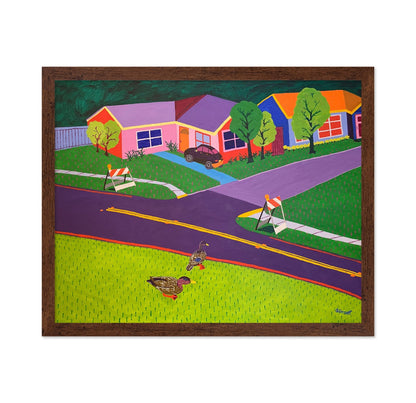 Suburban Duck Crossing