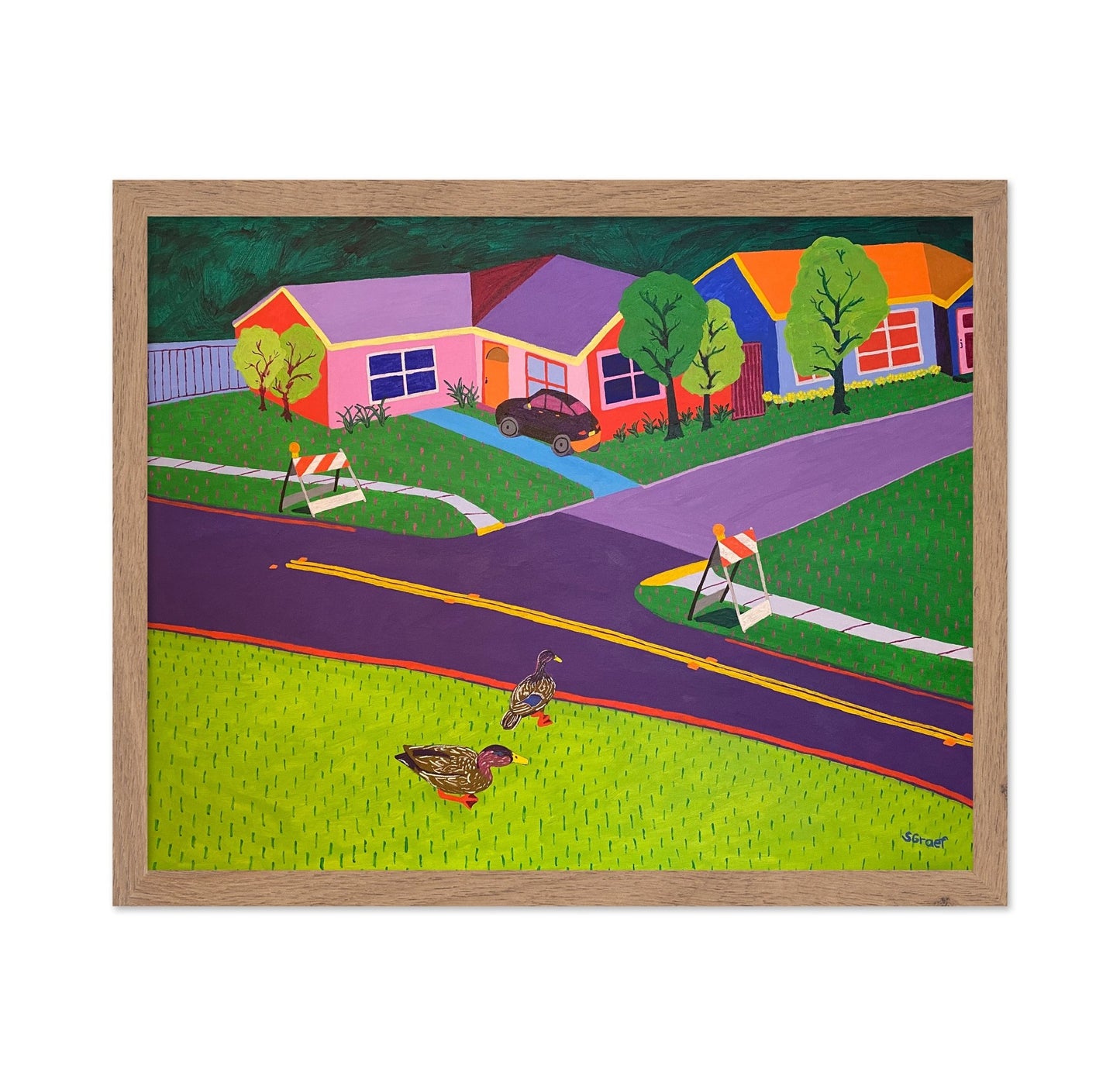 Suburban Duck Crossing