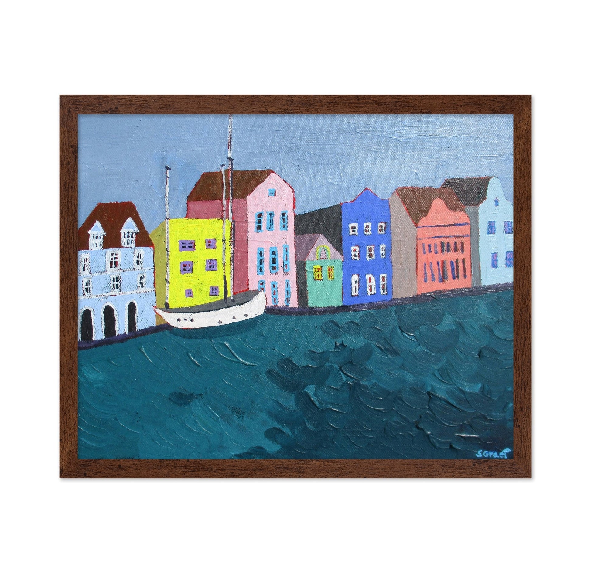 Colorful Harbor Row