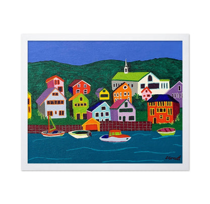 Colorful Harbor Houses