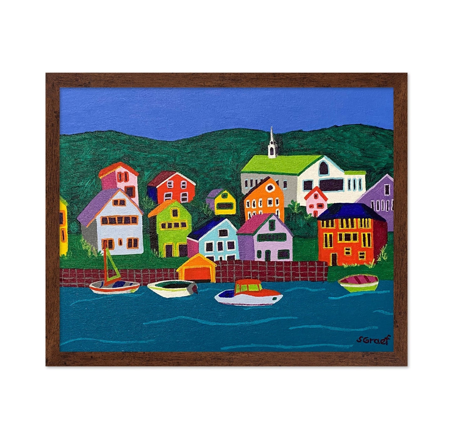 Colorful Harbor Houses