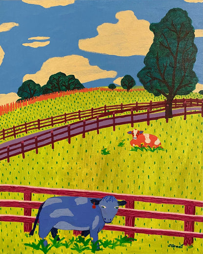 Pastoral Cow Meadow