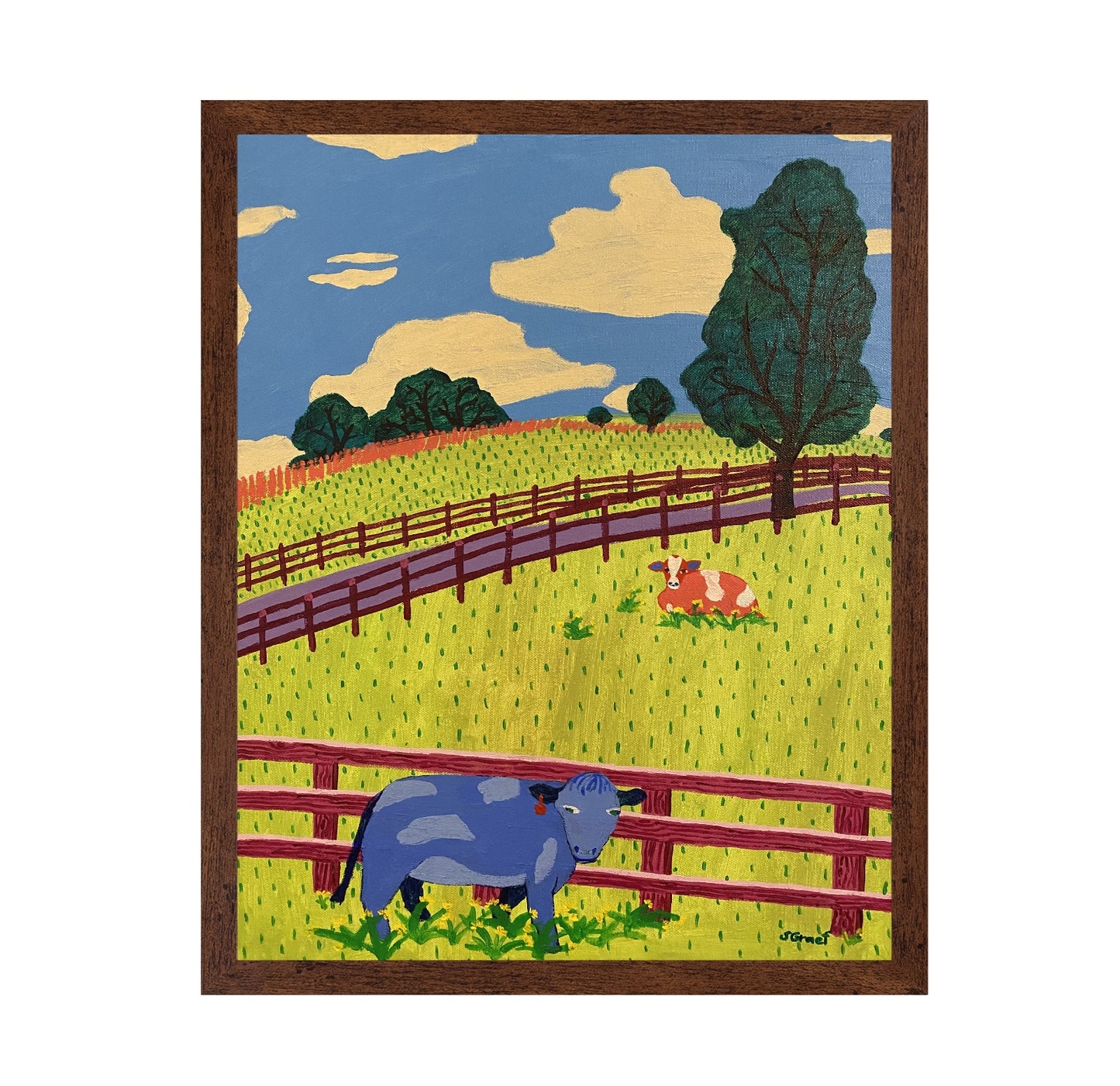 Pastoral Cow Meadow