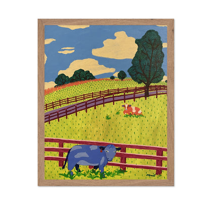 Pastoral Cow Meadow
