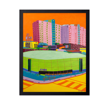 Colorful Urban Building Block