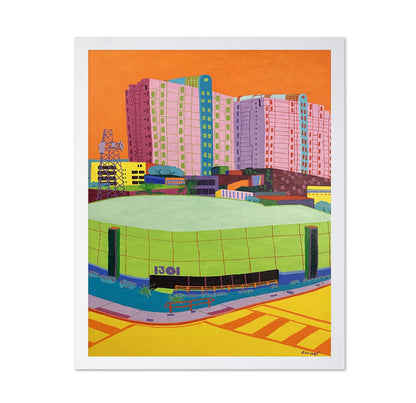 Colorful Urban Building Block