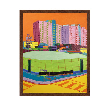 Colorful Urban Building Block