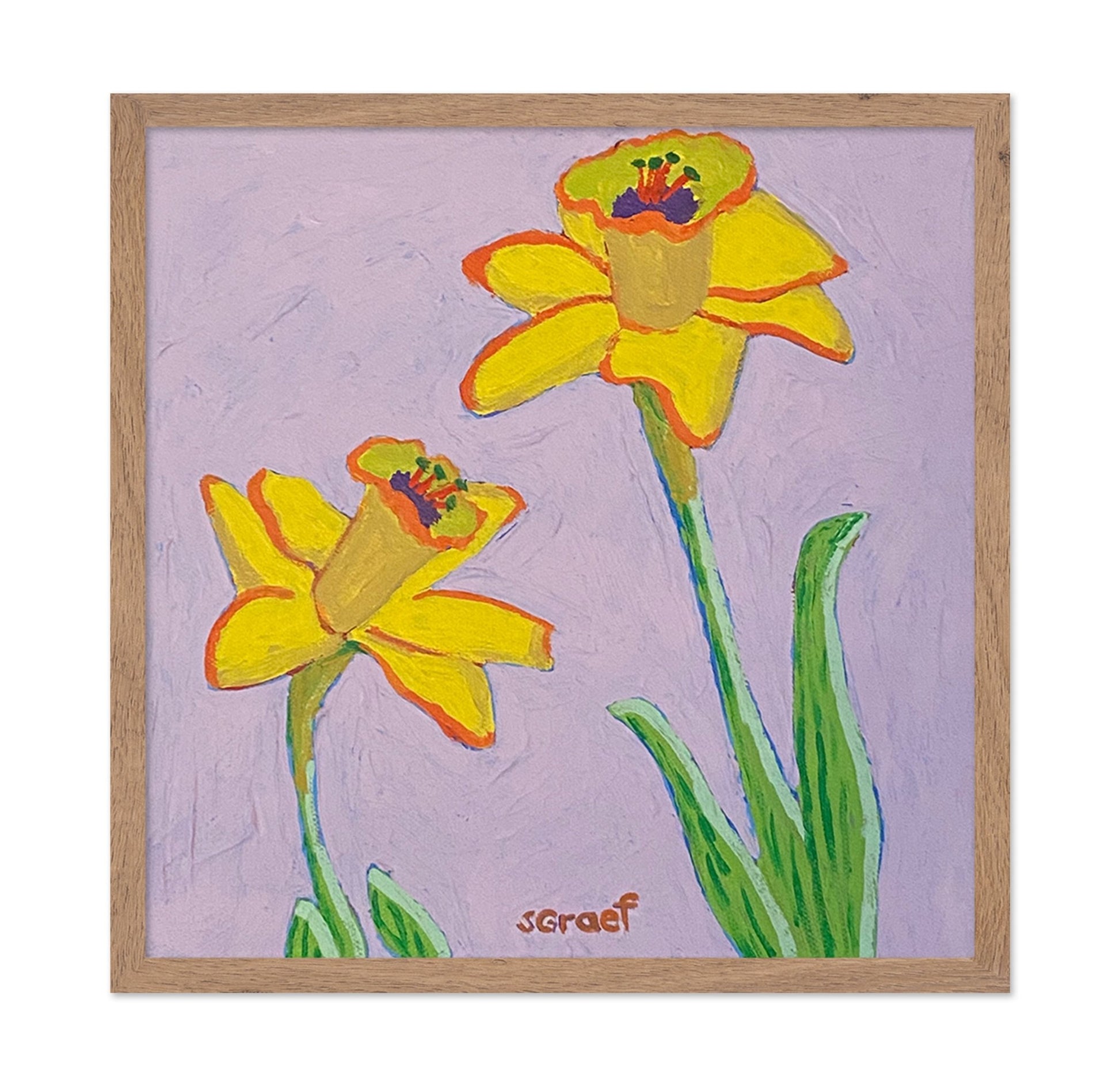 Yellow Daffodil Duo