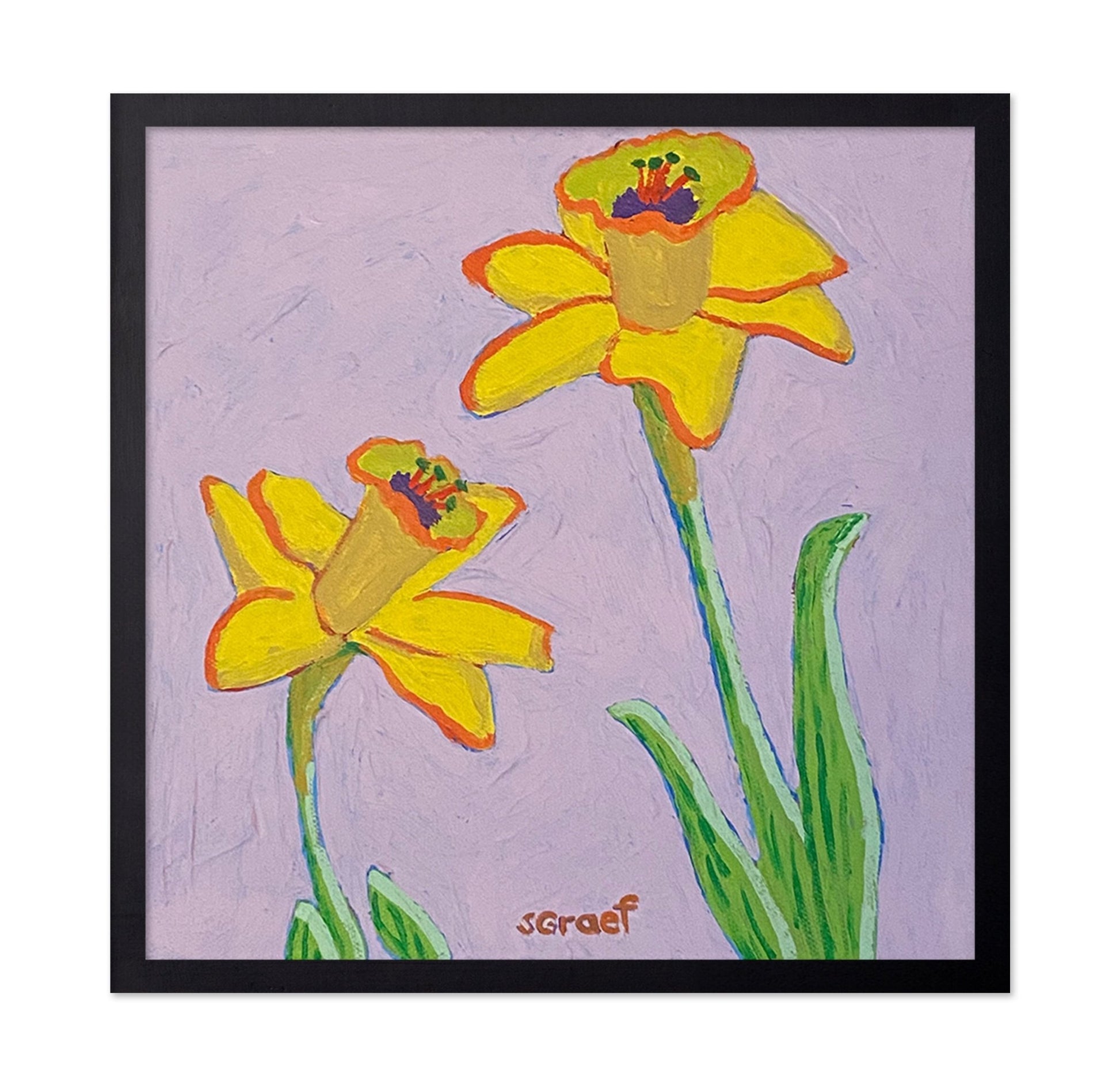 Yellow Daffodil Duo