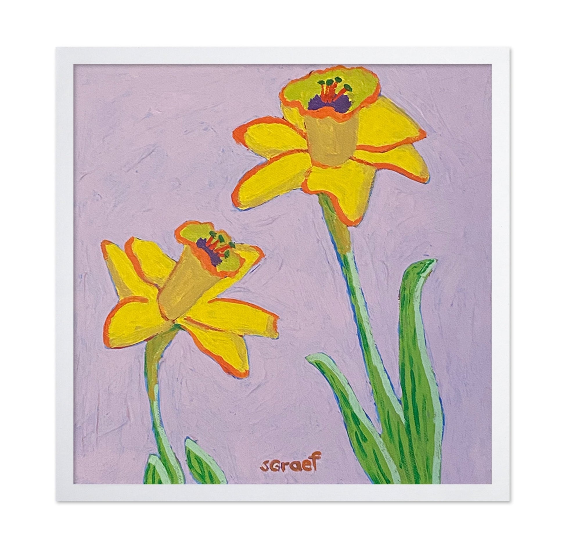 Yellow Daffodil Duo