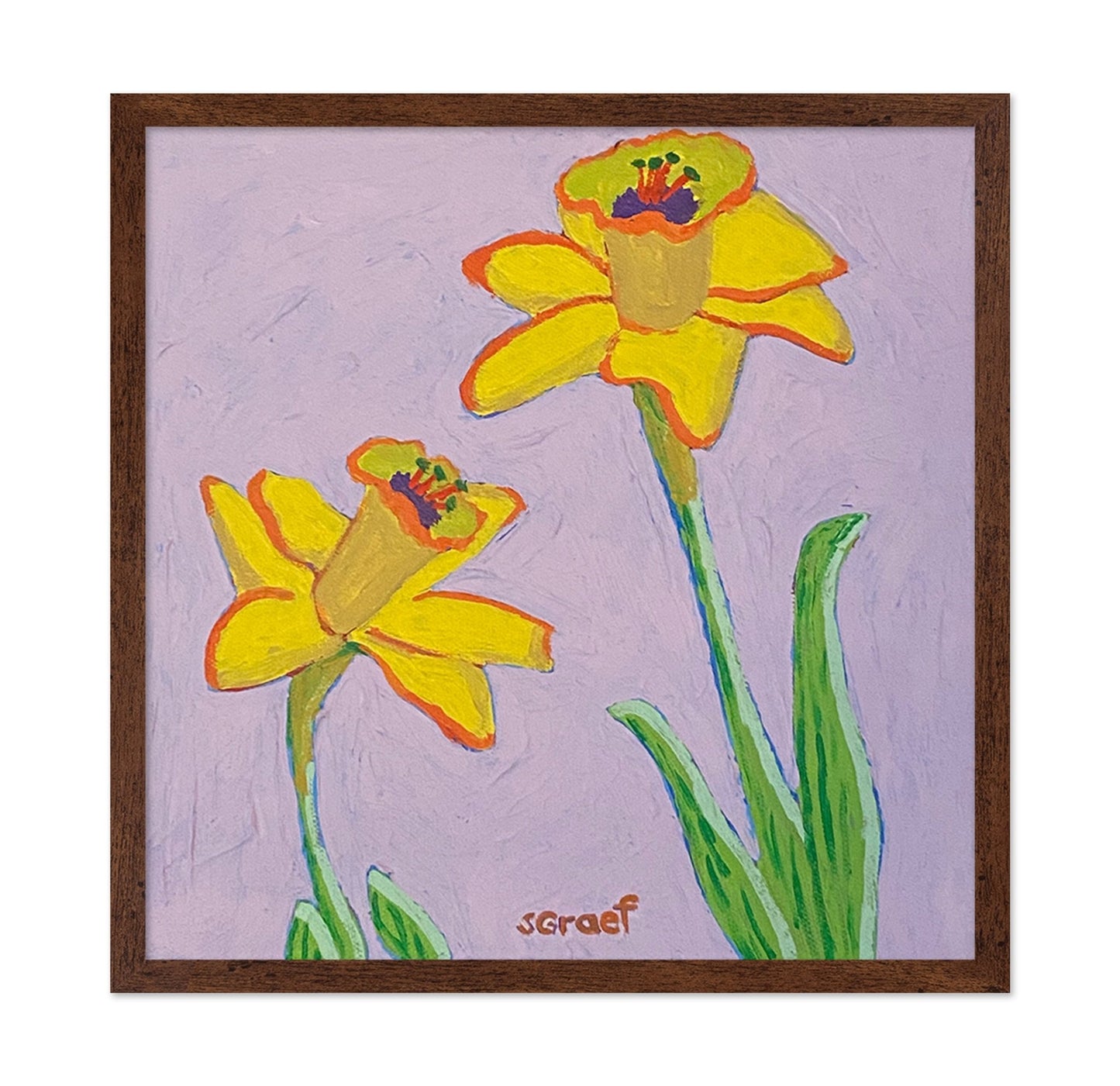 Yellow Daffodil Duo
