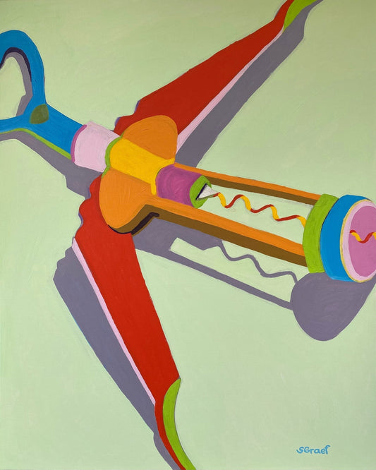 Abstract Corkscrew Close-Up