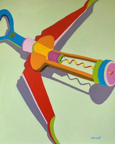 Abstract Corkscrew Close-Up