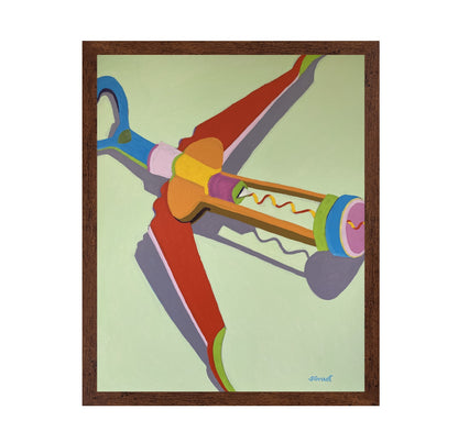 Abstract Corkscrew Close-Up