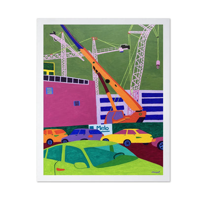 Urban Construction Traffic Scene