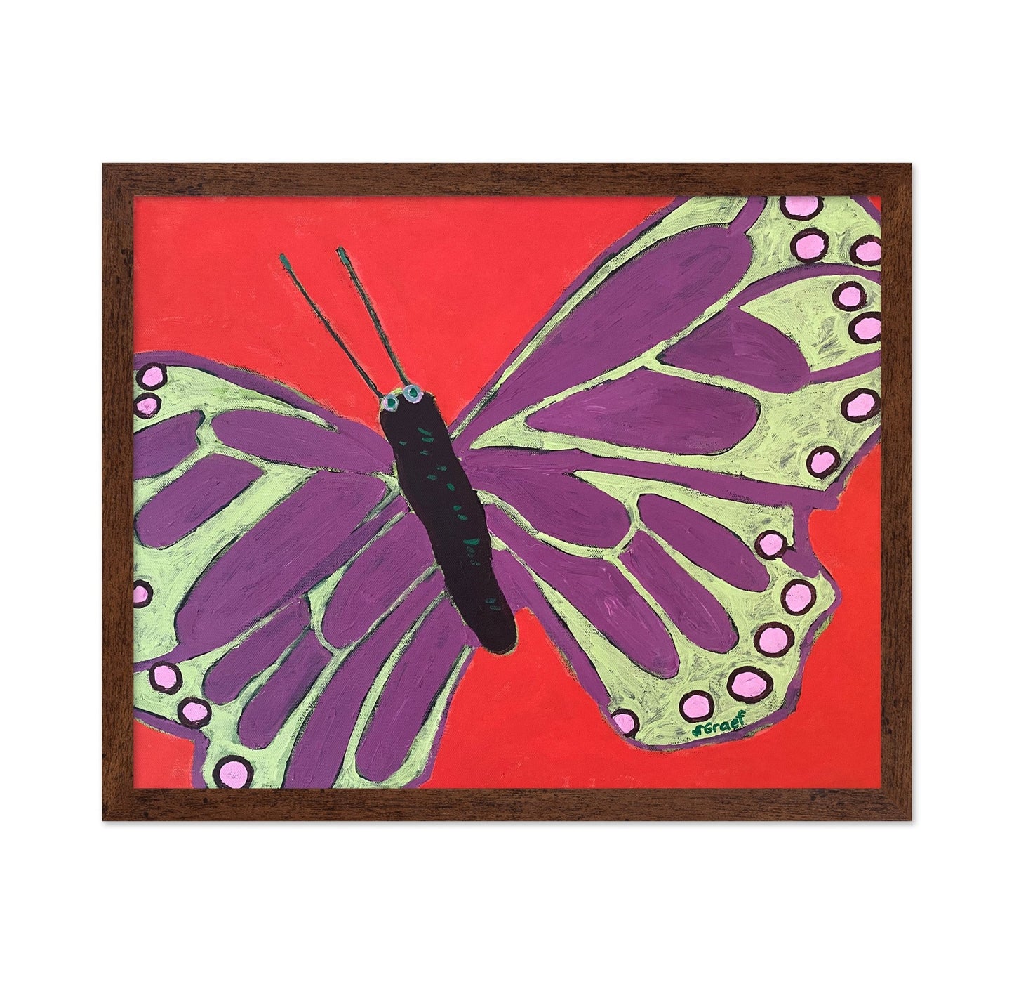 Purple Butterfly Wings