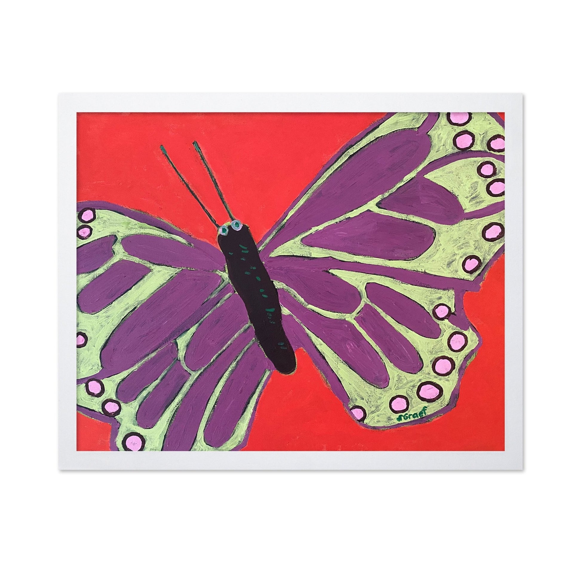 Purple Butterfly Wings