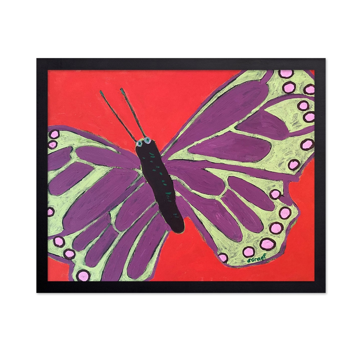 Purple Butterfly Wings
