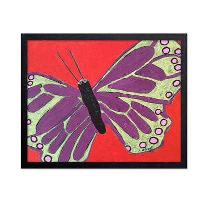 Purple Butterfly Wings