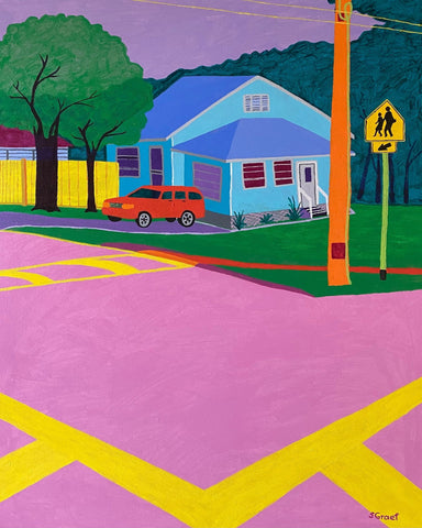 Suburban Corner Crossing