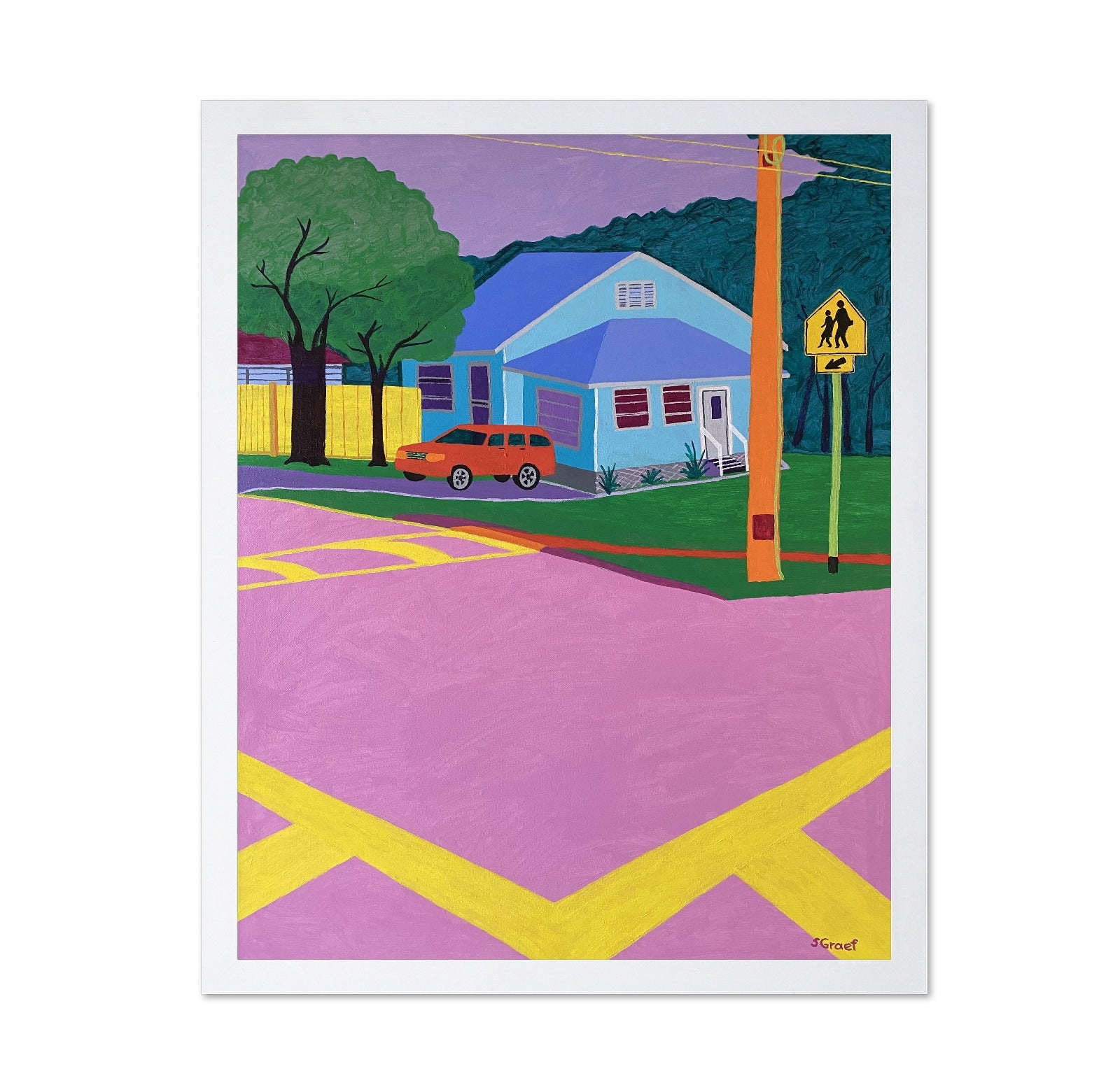 Suburban Corner Crossing