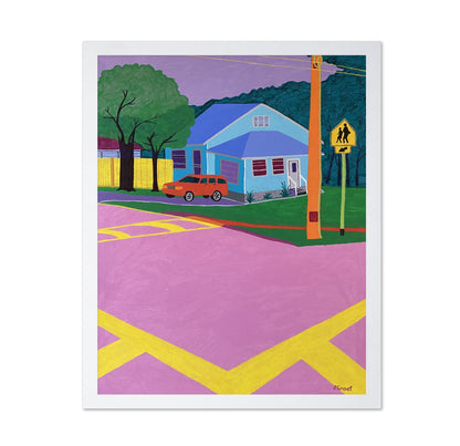 Suburban Corner Crossing