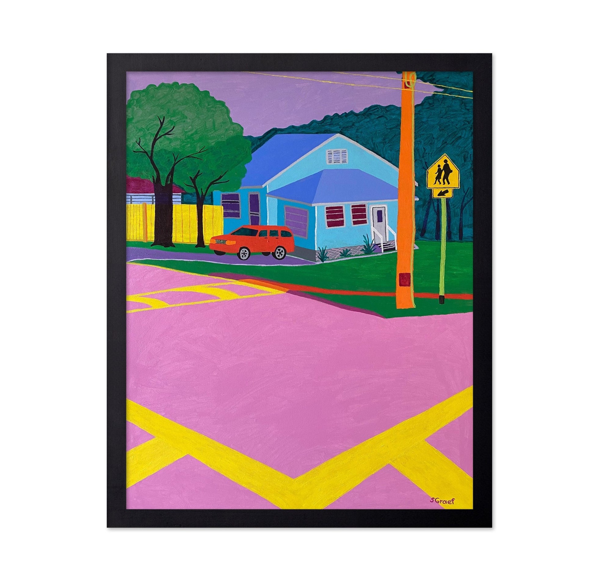 Suburban Corner Crossing