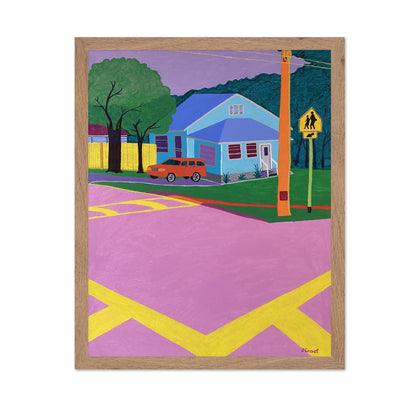 Suburban Corner Crossing