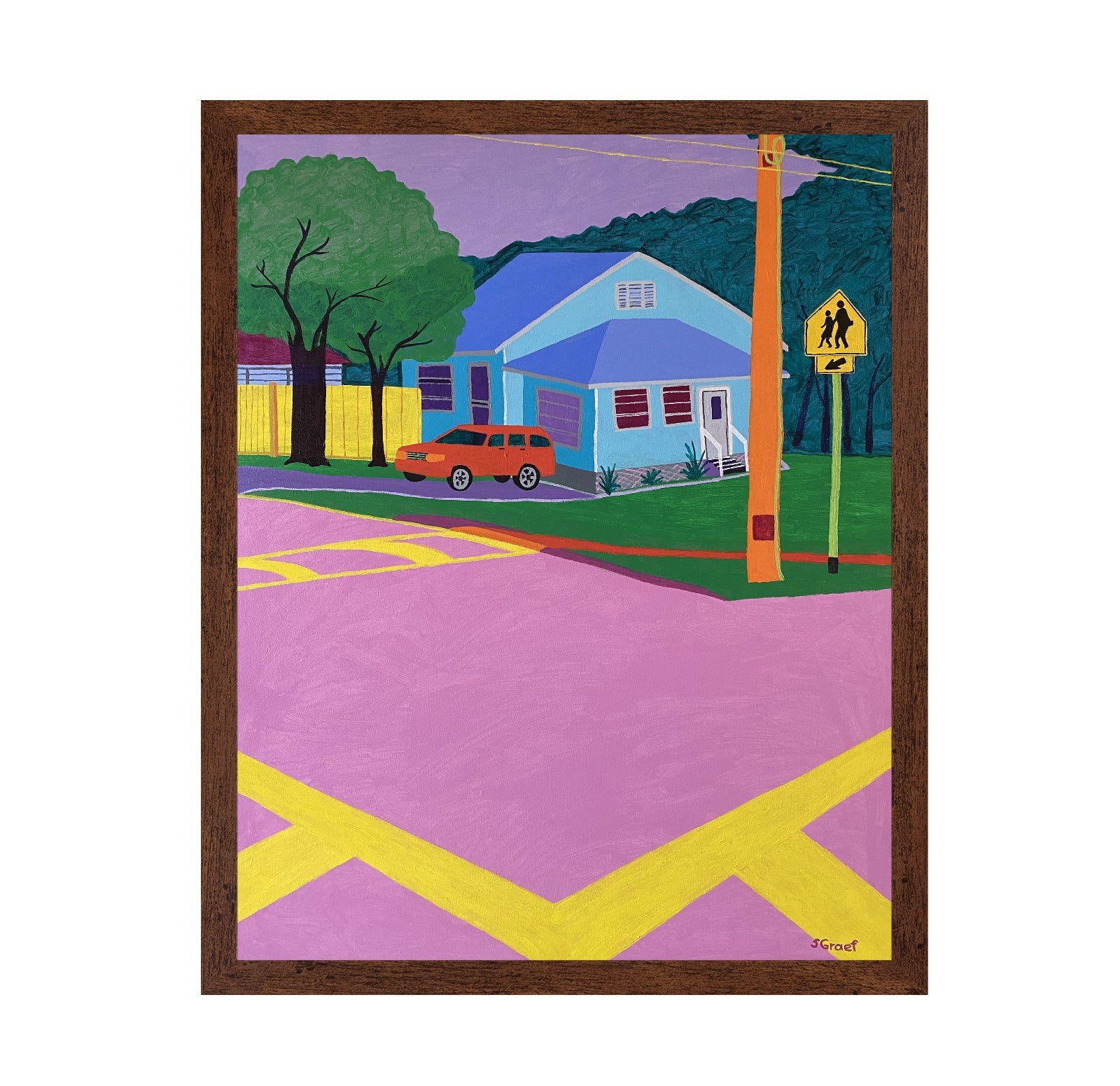 Suburban Corner Crossing