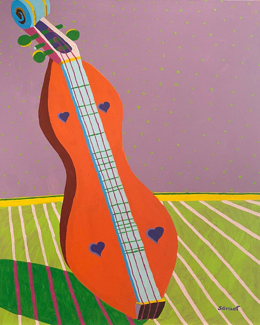 Colorful Violin Field