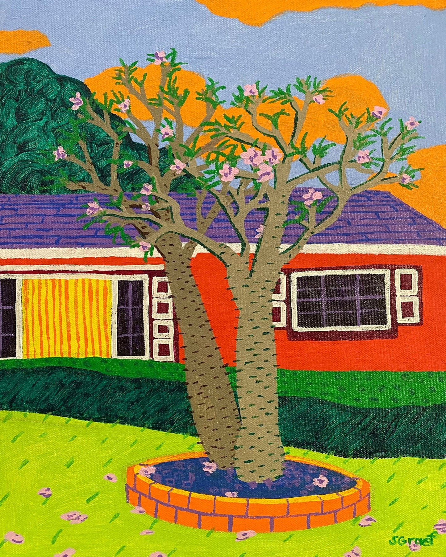 Flowering Yard Tree