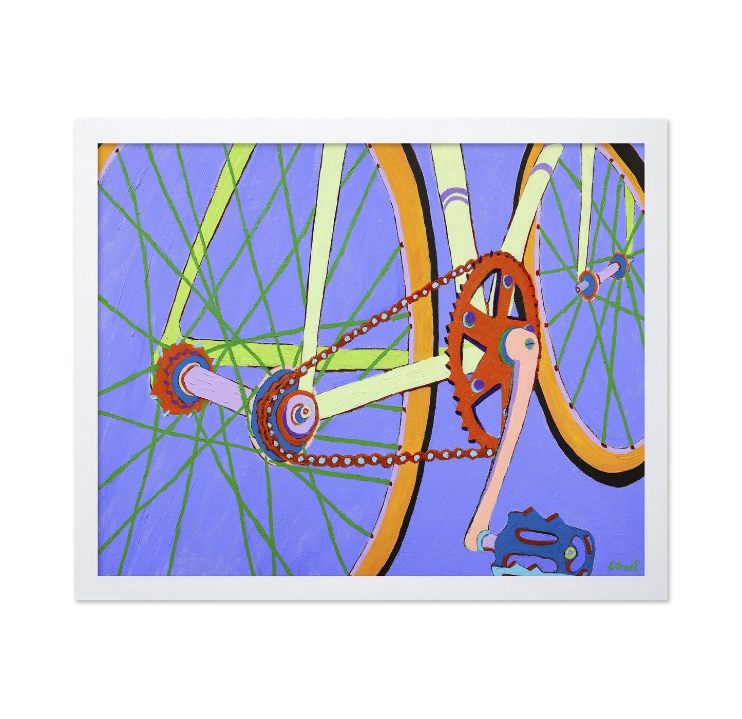 Bicycle Chain Detail