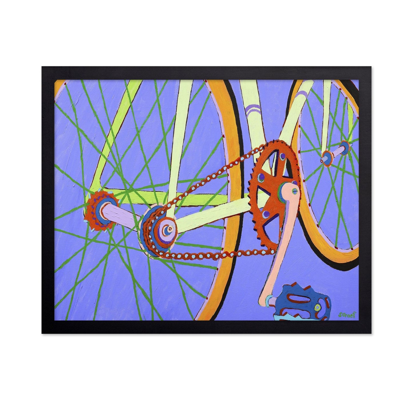 Bicycle Chain Detail