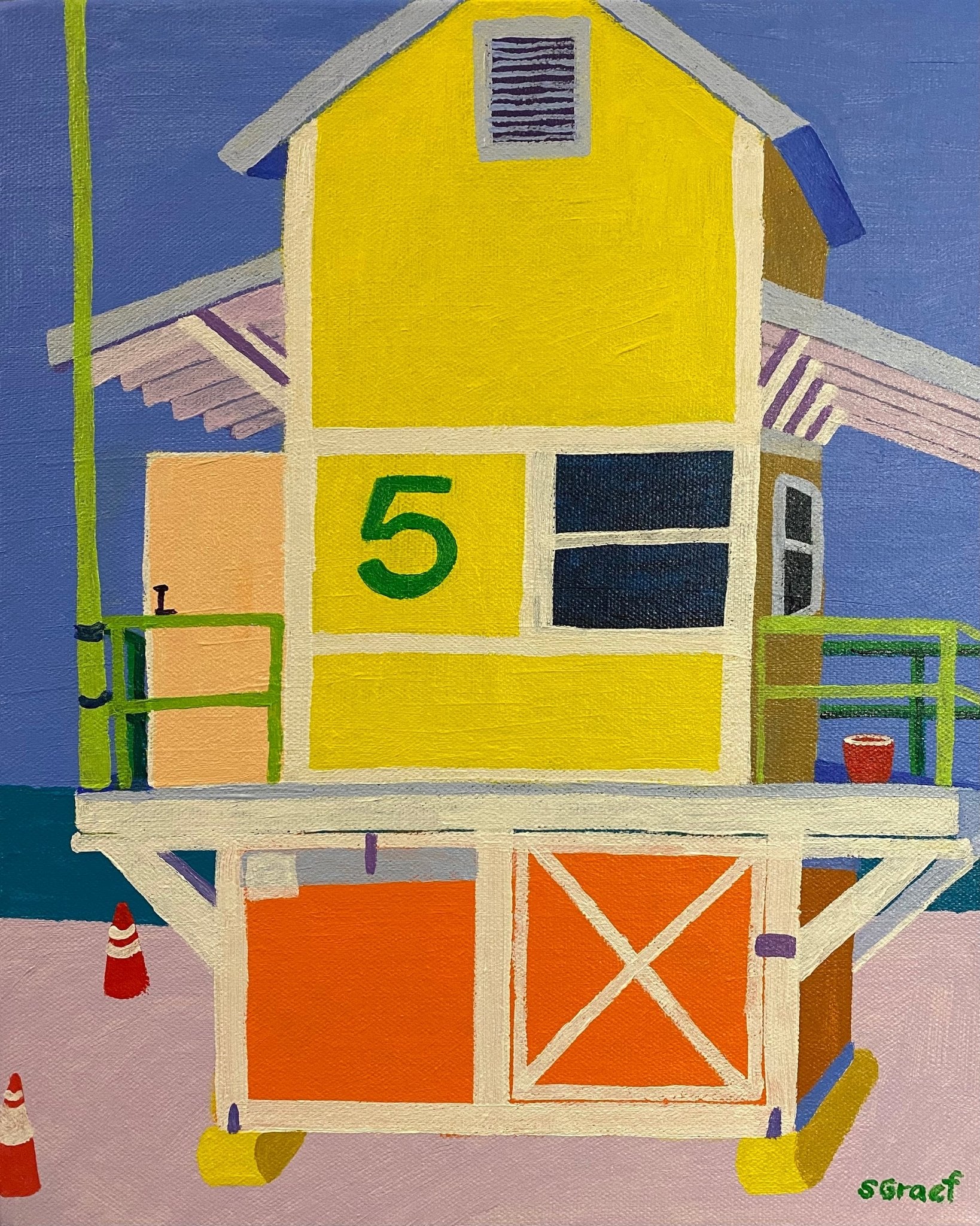 Lifeguard Tower Five