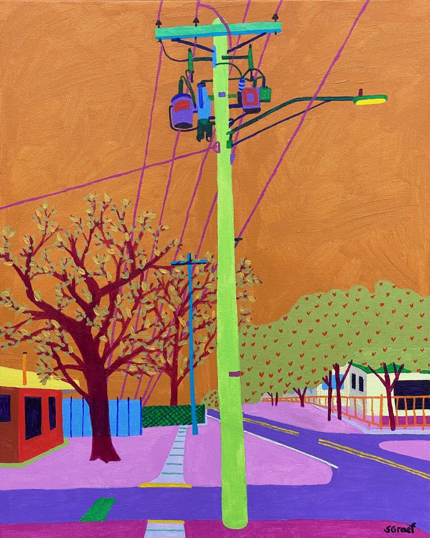Neighborhood Power Lines