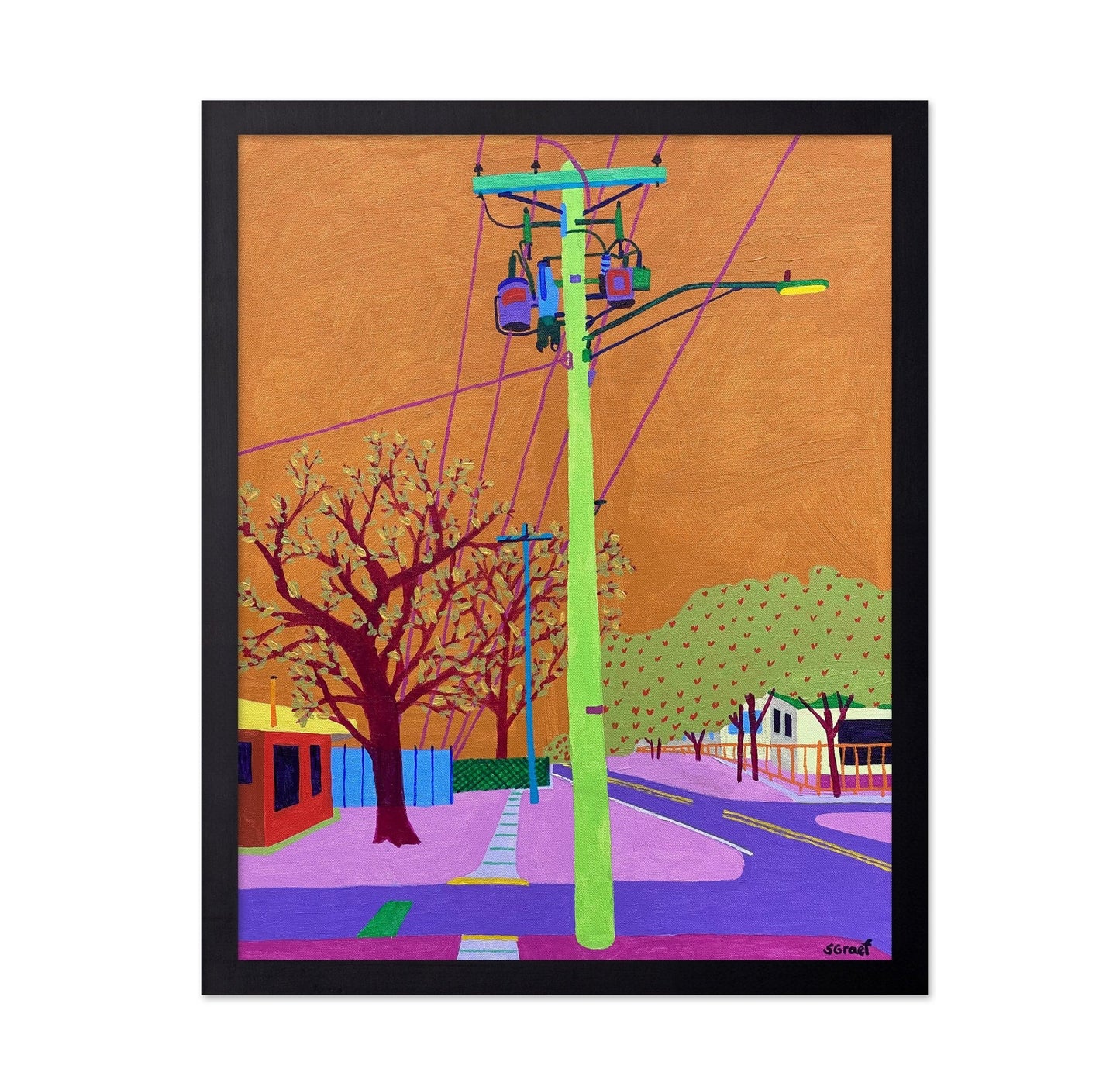 Neighborhood Power Lines
