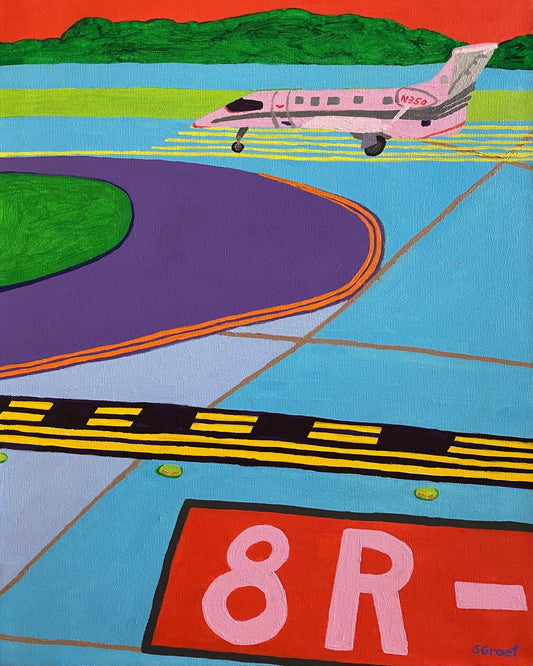 Runway Taxi Plane
