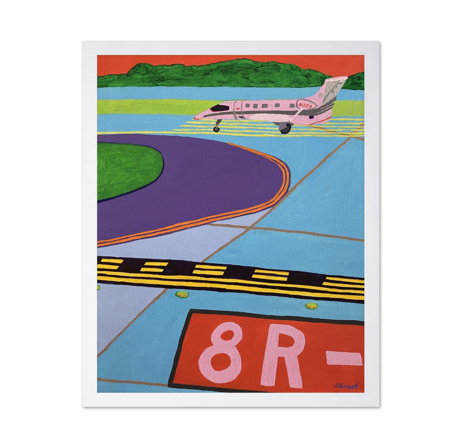 Runway Taxi Plane