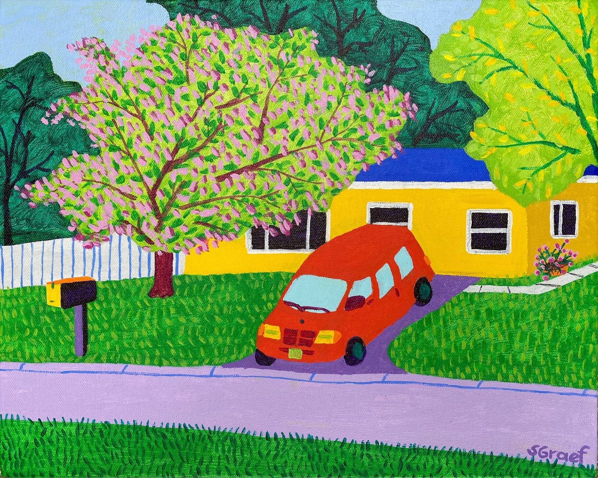Spring House Driveway
