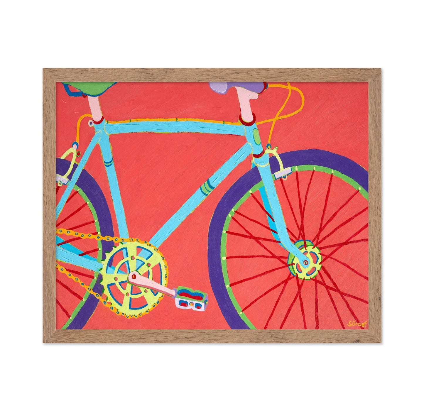 Colorful Bike Detail